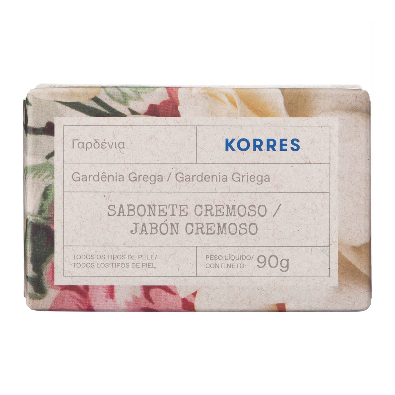 Korres Gardenia Grega Sabonete em Barra 90g