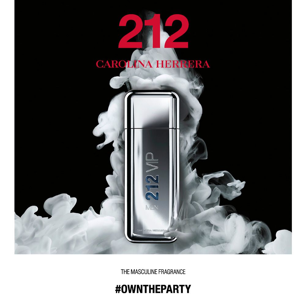 212 VIP Men Carolina Herrera - Perfume Eau de Toilette Masculino 200ml
