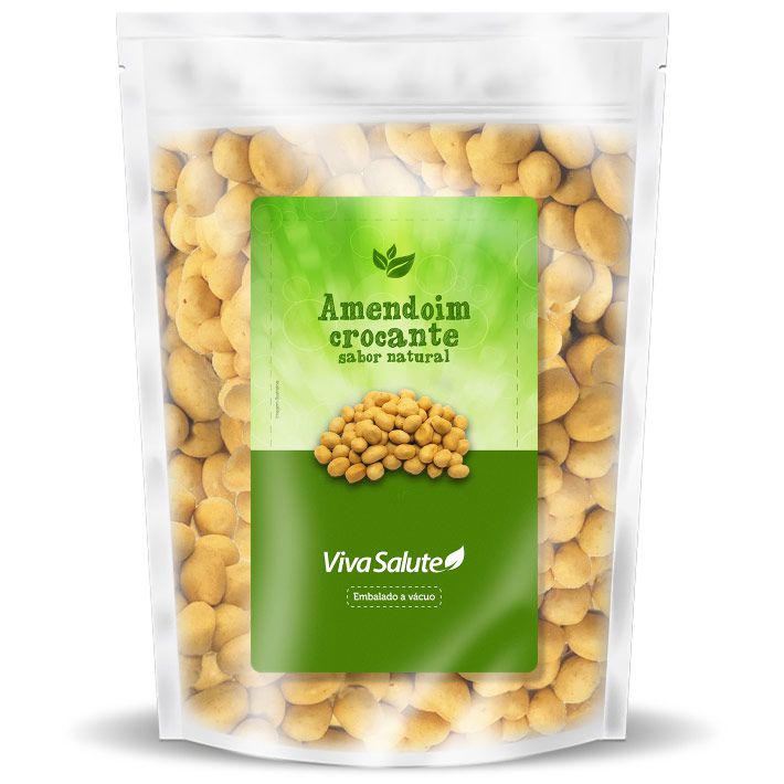Amendoim Crocante Sabor Natural Viva Salute - 200g