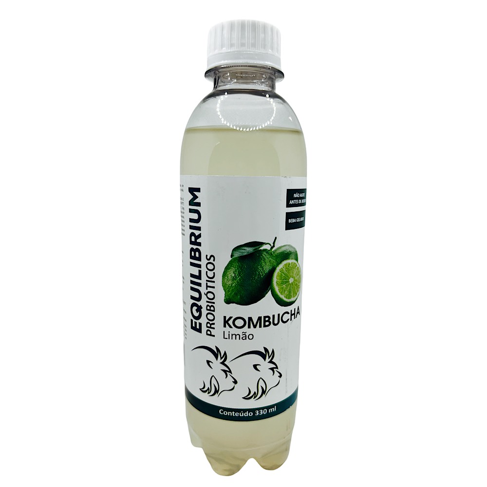 Kombucha sabor Limão 330 ml
