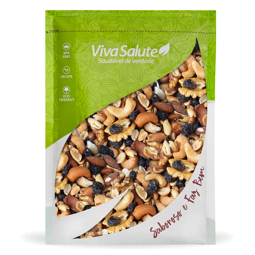 Mix de Castanhas (Mixed Nuts) Premium Viva Salute - 500g