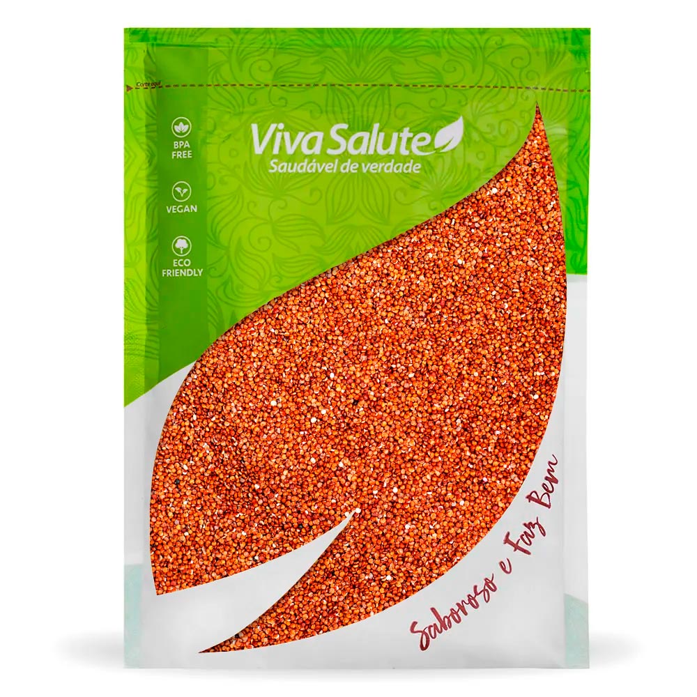 Quinoa Vermelha em Grãos Viva Salute - 1kg
