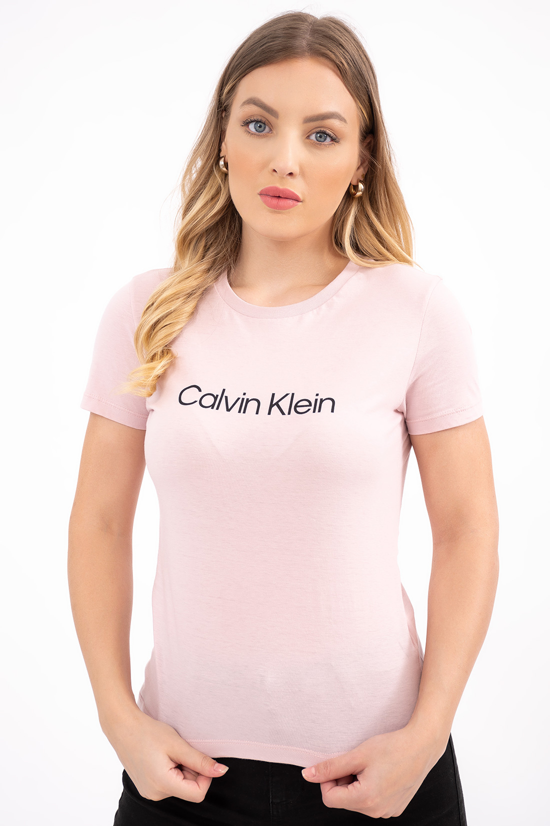 T Shirt Calvin Klein Logo Frontal