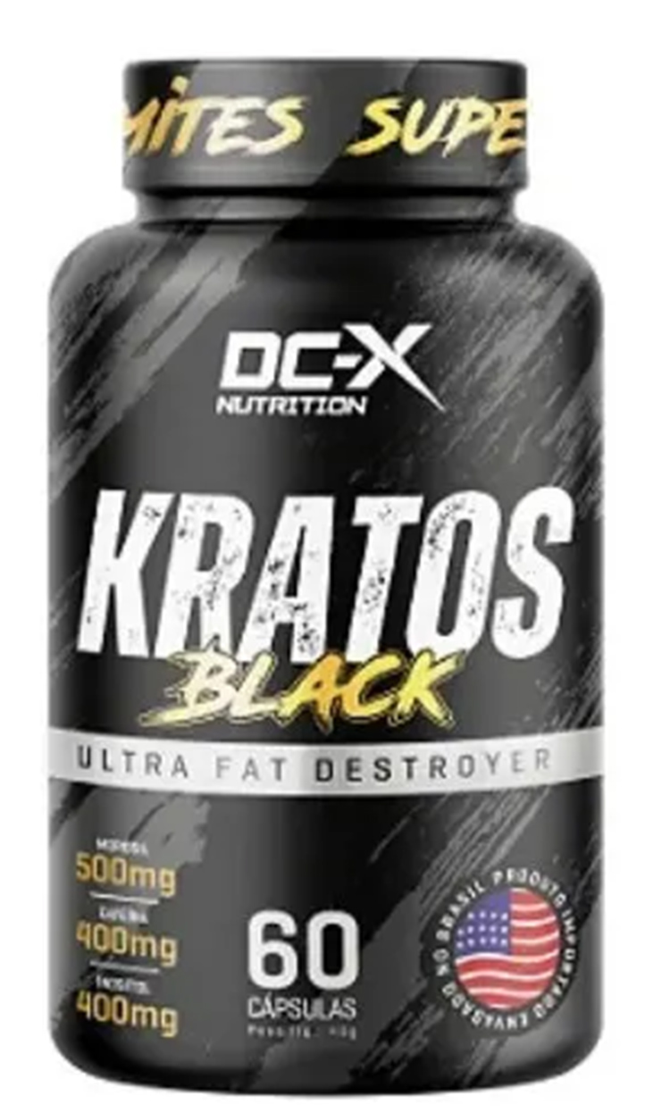 Kratos Black Dc-x Nutrition 60 Cápsulas