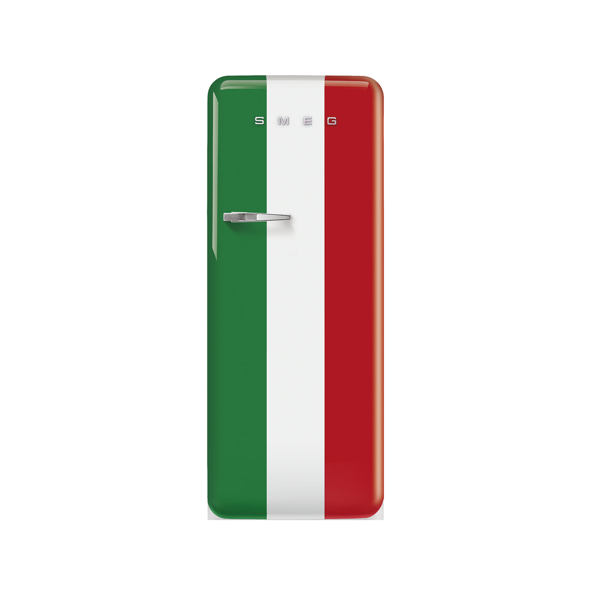 Refrigerador Vintage Smeg Bandeira italiana Abertura para Direita 270L 220V