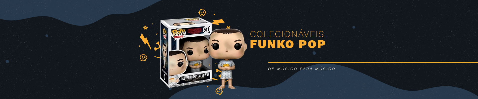 Grande variedade de colecionÃ¡veis funko pop