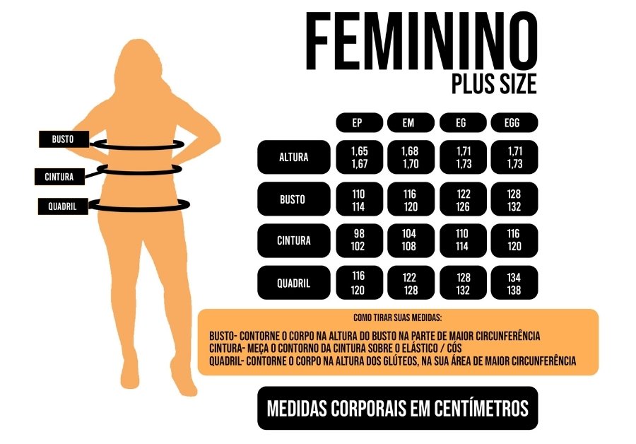 Feminino Plus Size