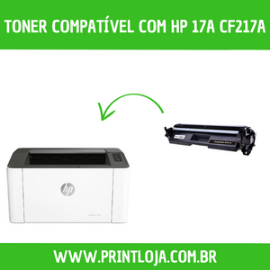 TONER COMPATÍVEL COM HP 17A CF217A