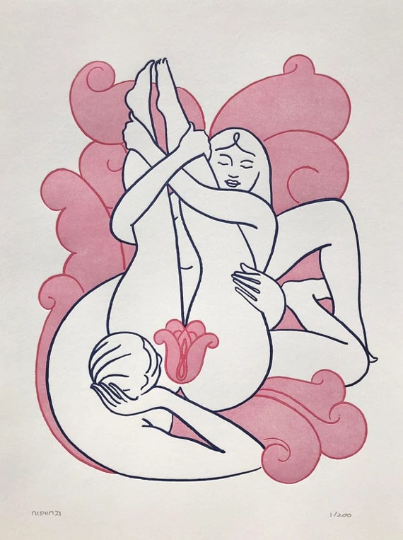 ilustração erótica