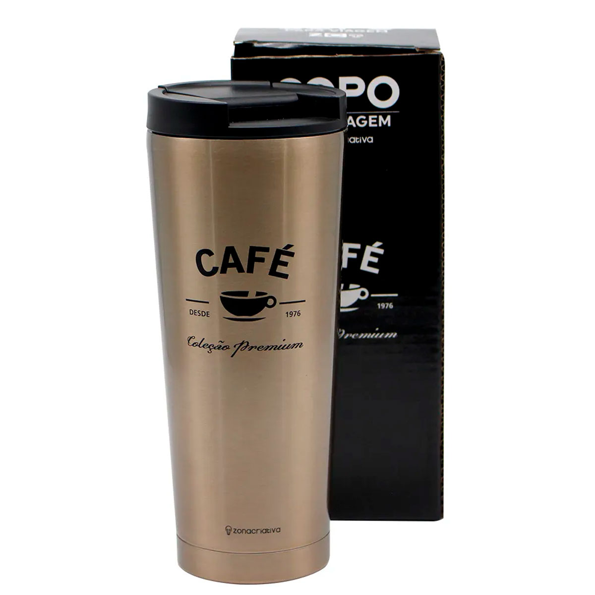 Copo Para Viagem Café Premium 400 ml