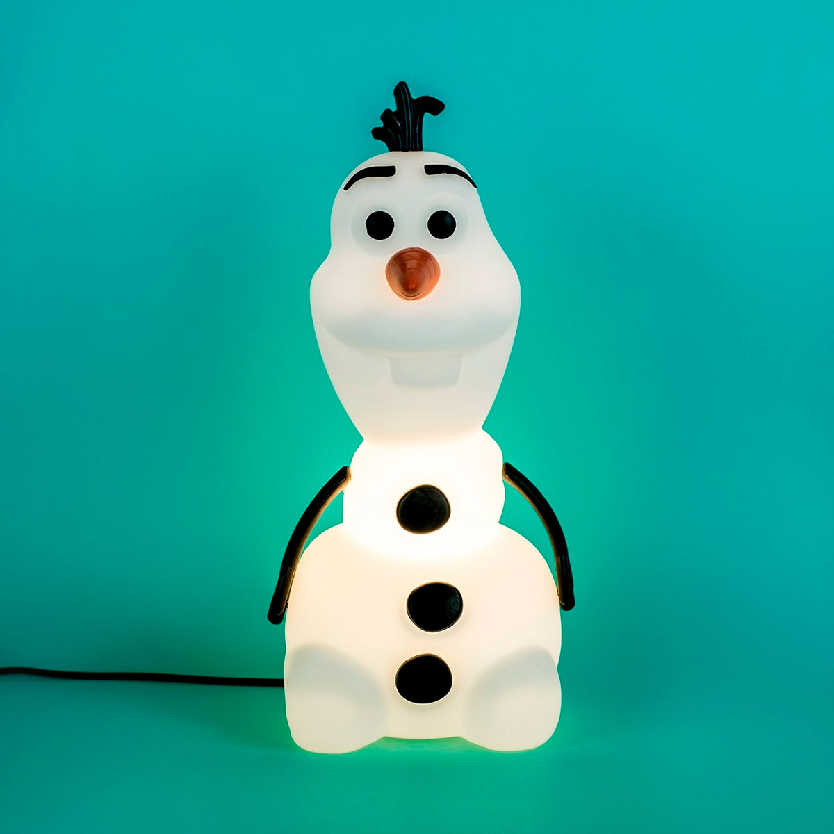 Luminária de Mesa Olaf Boneco de Neve - Frozen