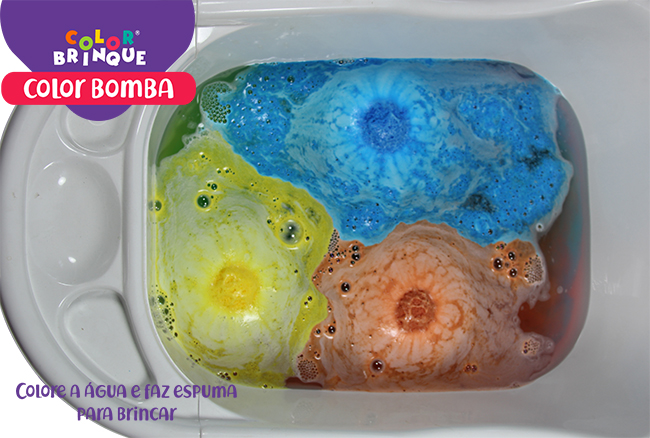 Color Bomba - bath bomb efervescente