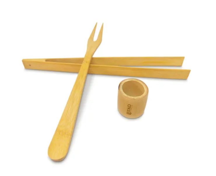 Kit Churrasco de Bambu