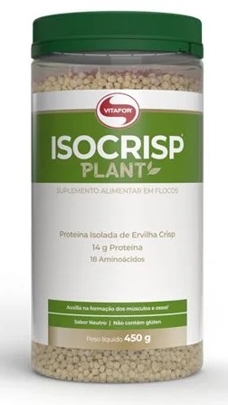 ISOCRISP PLANT POTE SABOR NEUTRO 450G - VITAFOR