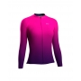 Camisa de Ciclismo Confort FEM ML - Purple