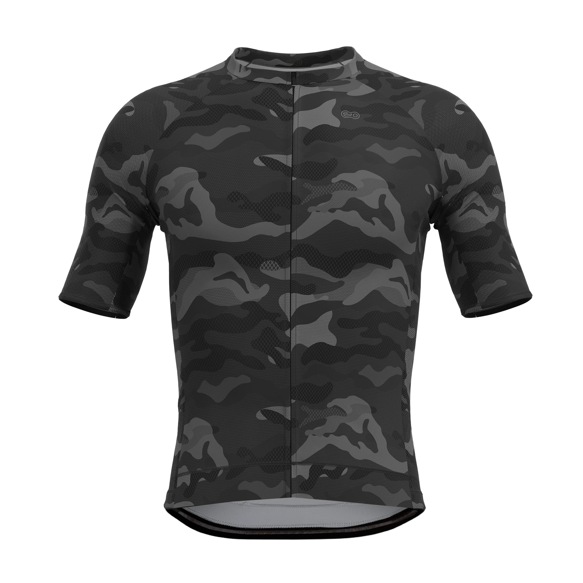 Camisa de Ciclismo Expert - Camouflage Silver