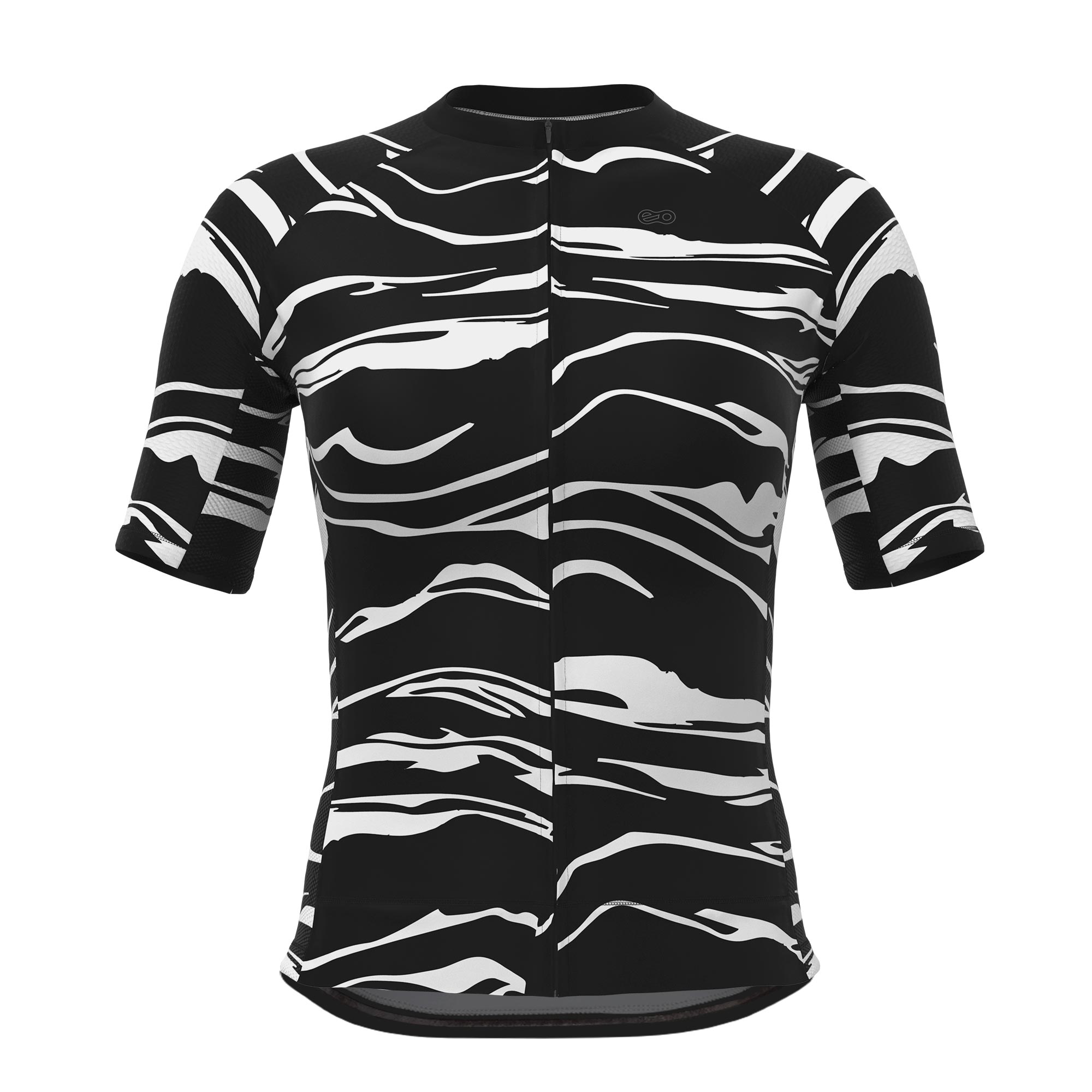 Camisa de Ciclismo Expert FEM - Wave Black