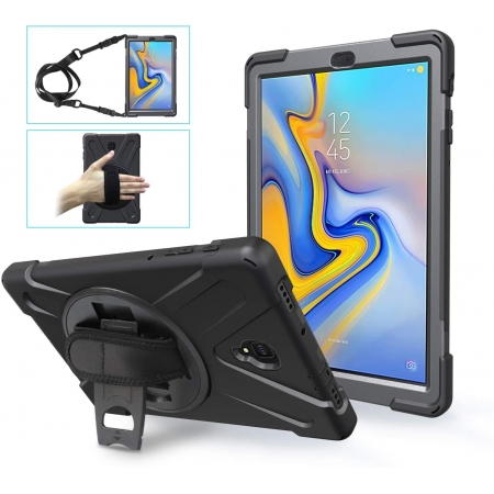Kit Capa Protetora Skudo Strap360 - Samsung Galaxy Tab A 10.5 e Alça Strap360