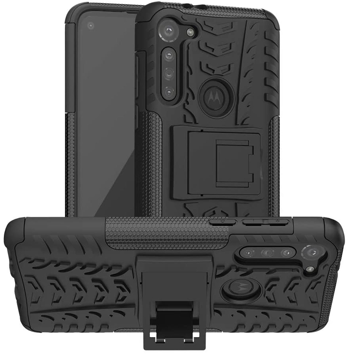 Capa Skudo Armadura 2x1 - Motorola Moto G8 Power Lite (Tela 6.5)