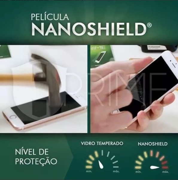 Película Hprime NanoShield - Apple iPhone 7 Plus / iPhone 8 Plus (Tela 5.5)