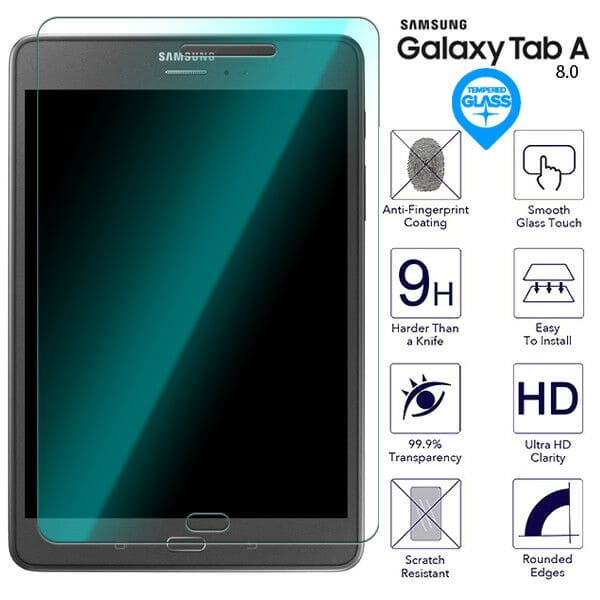 Película Skudo Vidro Premium - Samsung Galaxy Tab A 8.0 - P350 / P355 (Tela 8.0)