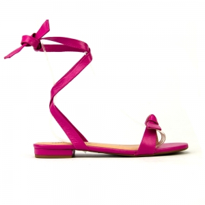 Sandália Sapato da Corte Flat Birman Pink