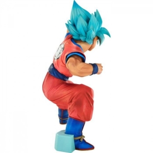 Action Figure Goku Super Sayajin Blue - King Clustar Big Size - Dragon Ball Super
