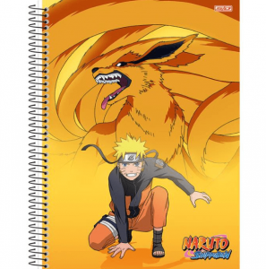 Caderno 1x1 Capa Dura Naruto 80 folhas
