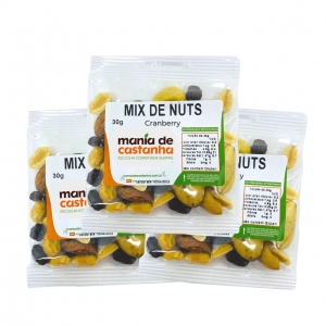 Kit Mix de Nuts com Cranberry 10 unidades de 30g