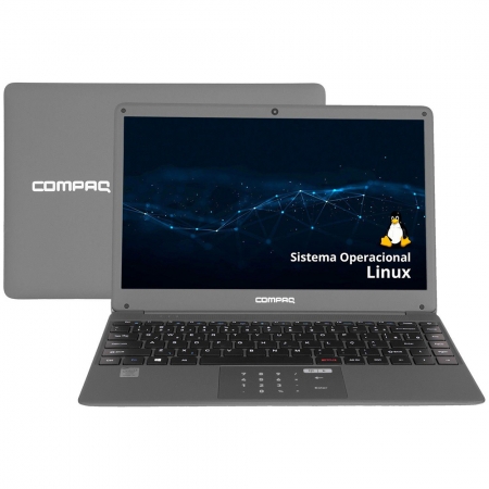 Notebook Compaq Presario Cq-27 Intel Core I3-5005u Memória 4gb Ssd 480gb Tela 14,1" Led Ips Hd Linux Keep Os