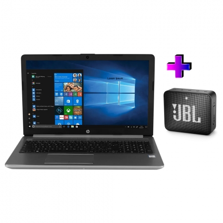 Notebook Hp 250g7 Core I5-8265u 8gb Ssd 256gb Tela 15,6'' Hd Led Windows 10 Home + caixa de som Jbl go2
