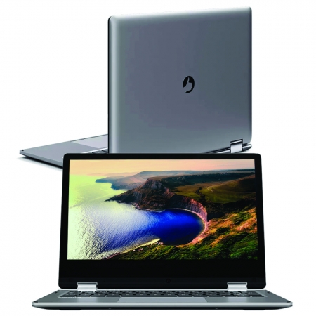 Notebook Positivo Duo Q 432bp Intel Atom Quad-core Memória 4gb Ddr3 Hd 32gb Tela 11,6" Touch Hd Led Windows 10 Pro
