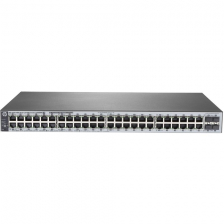 Switch HPE Aruba 1820 48 Gigabit 48x 10/100/1000Mbps RJ45 +2x portas 1G SFP, Gerenciável - J9981A 