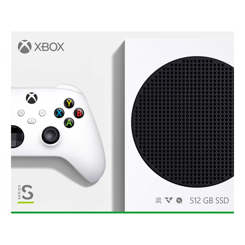 Console Microsoft Xbox Series S 512gb Branco Nova Geração + 01 Controle - RRS-00006