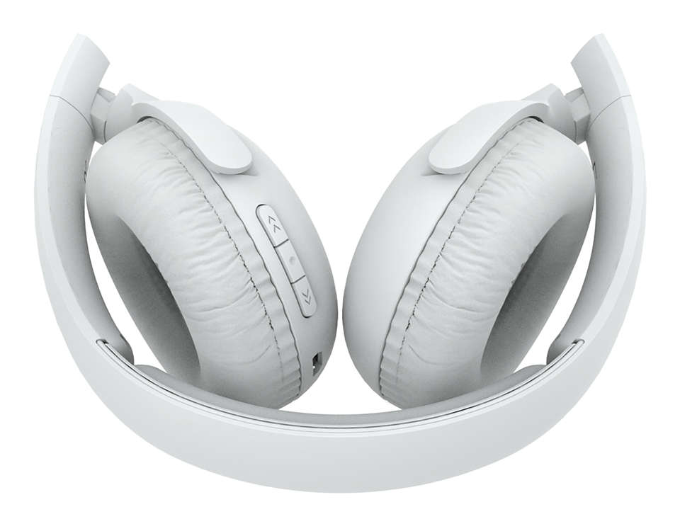 Fone De Ouvido Headphone Philips Wireless Sem Fio Branco - Tauh202wt/00 Outlet