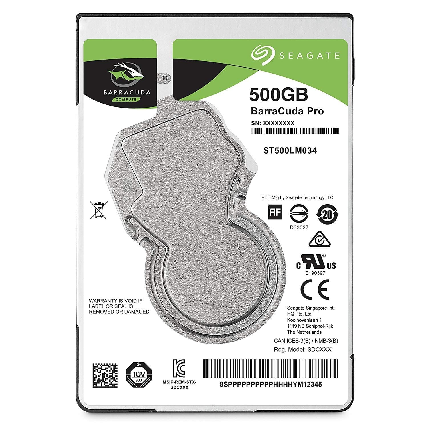 Hd Seagate 500gb Barracuda Notebook 2,5 7200RPM ST500LM034 - OUTLET