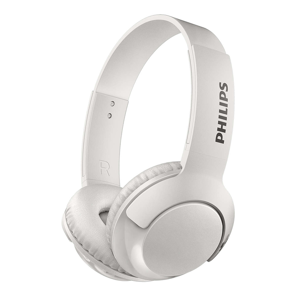 Headphone Bluetooth Philips Bass+, Branco - Shb3075wt/00