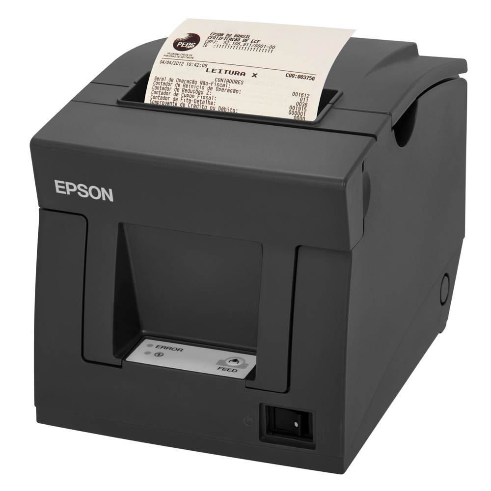 Impressora Fiscal Térmica Blindada Epson Tm-T81F USB + Lacre Para SC
