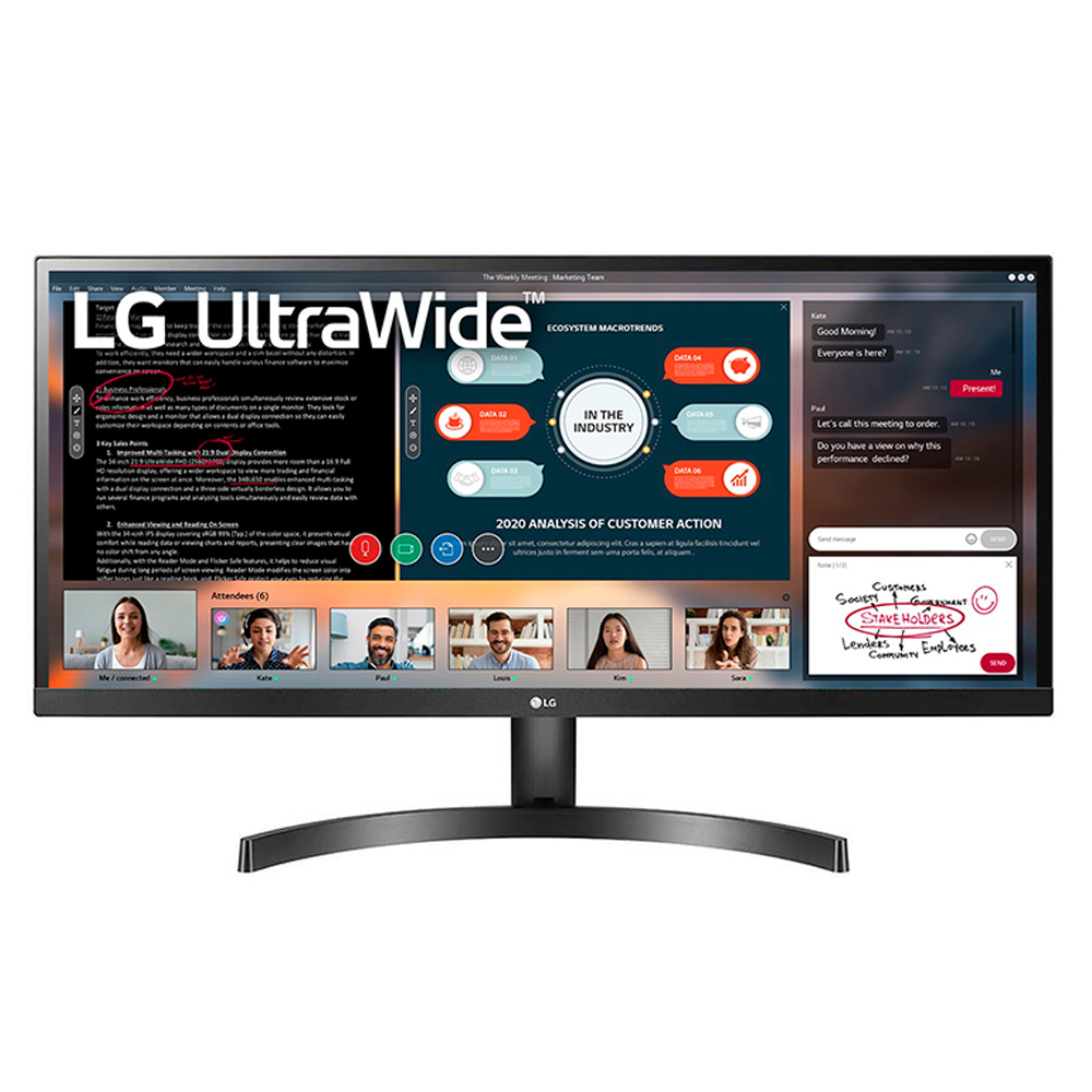 Monitor LG 29" 29wl500 UltraWide Full HD IPS Hdmi HDR10 AMD FreeSync Bivolt