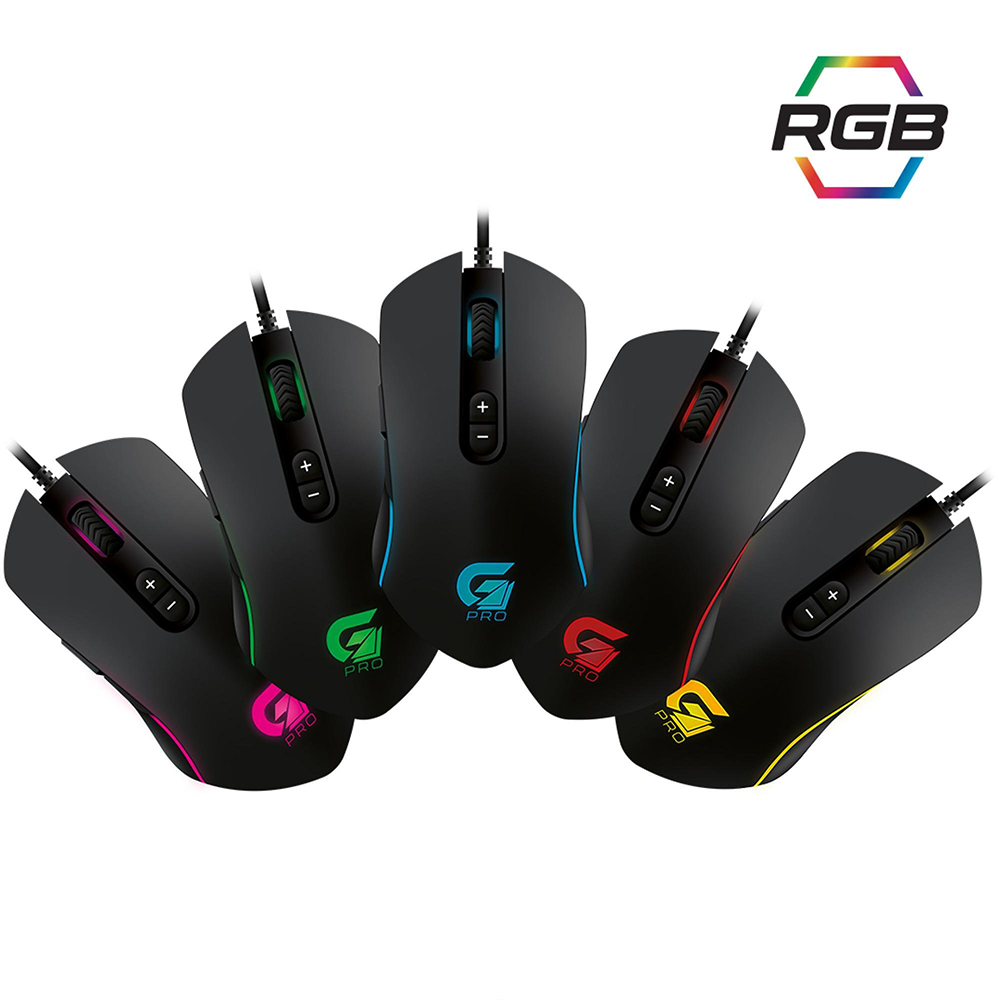 Mouse Gamer Fortrek 4800DPI RGB M7 