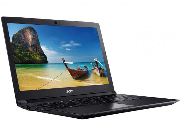 Notebook Acer A315 Core I3 8130u Memoria 8gb Hd 1tb Ssd 240gb Tela 15.6" Sistema Windows 10 Pro