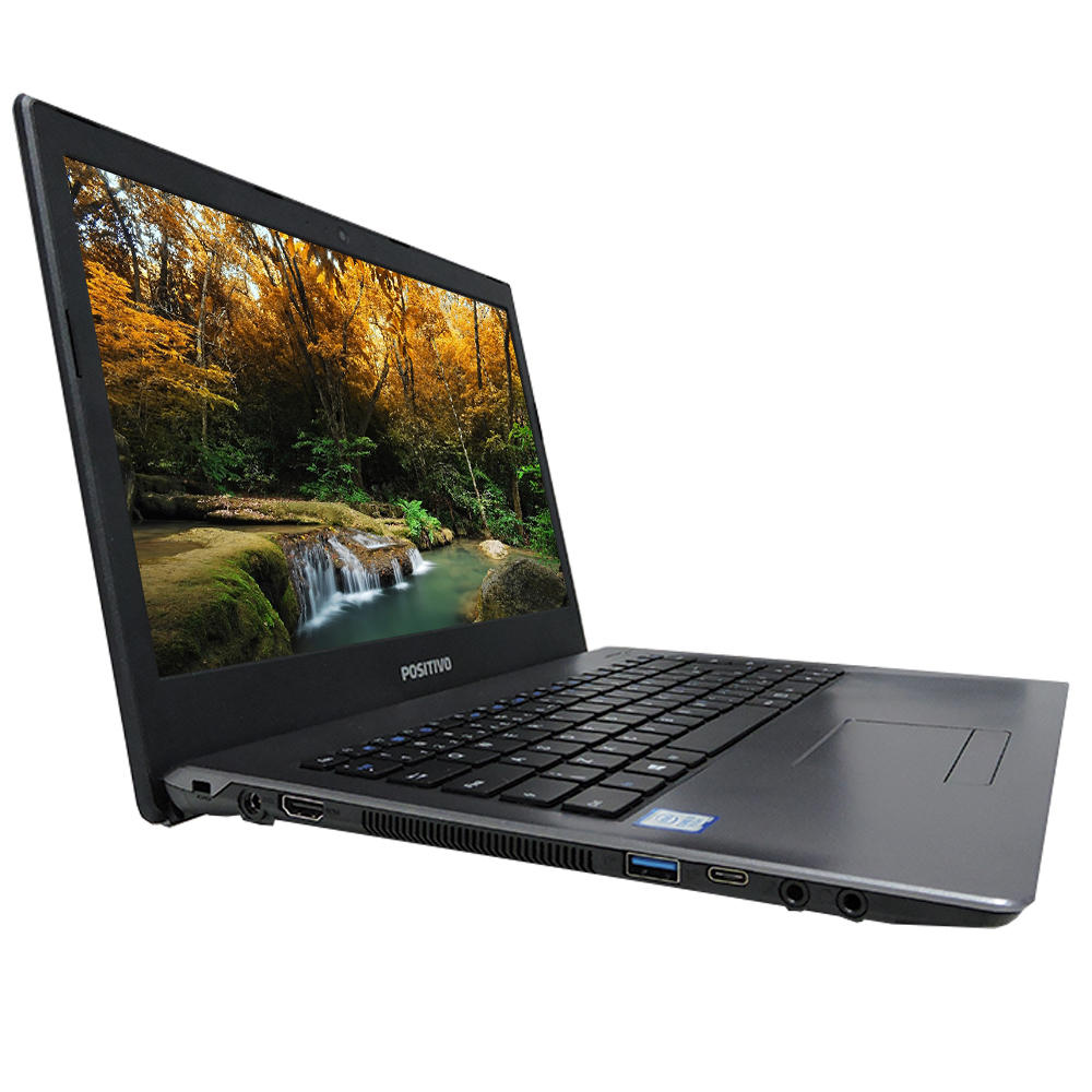Notebook Positivo Master N3140 Intel Core I3-7100u 8gb Ddr4 Ssd 240gb Tela 14" Hd Led Windows 10 Pro