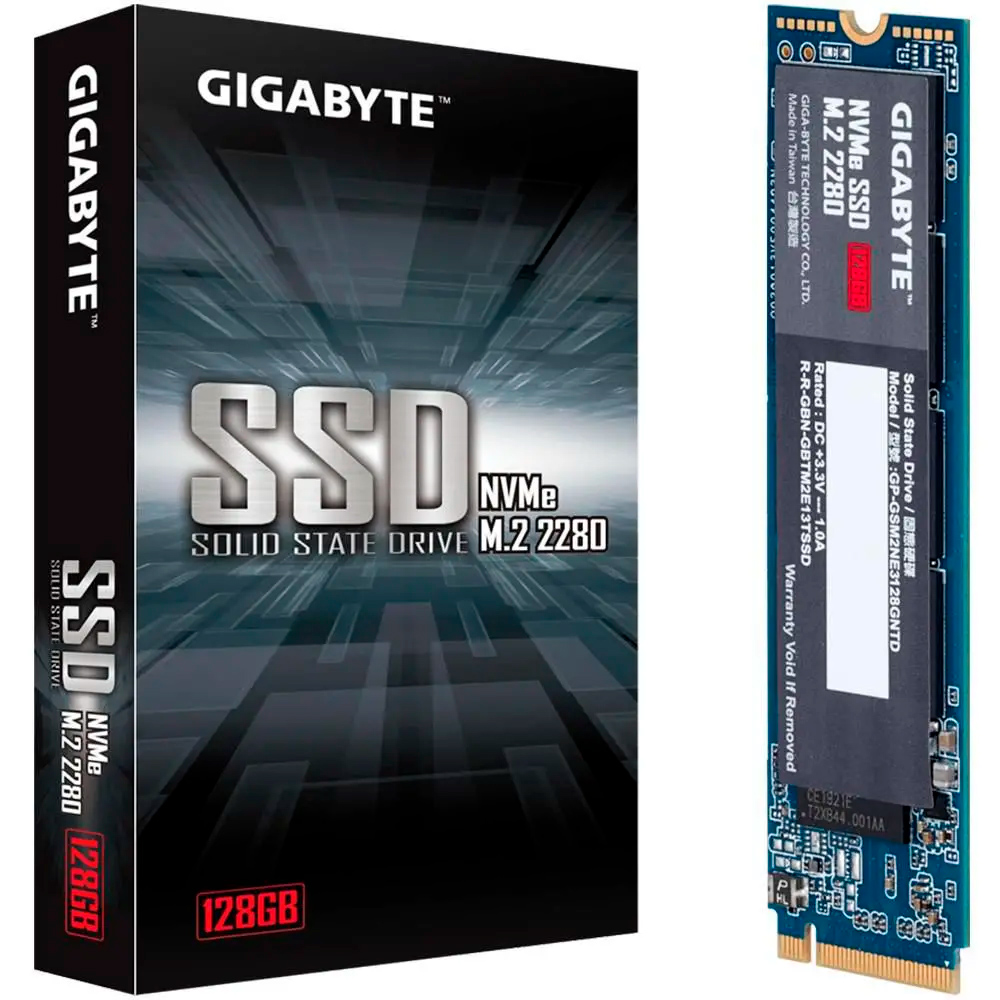 SSD GIGABYTE 128GB NVME M.2 2280