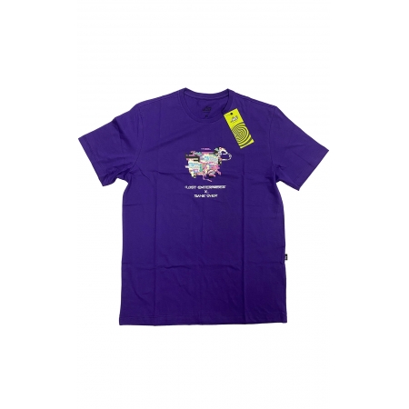 Camiseta Lost Sheep Game Over Roxo