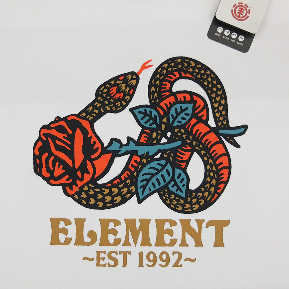 Camiseta Element Viper Branca