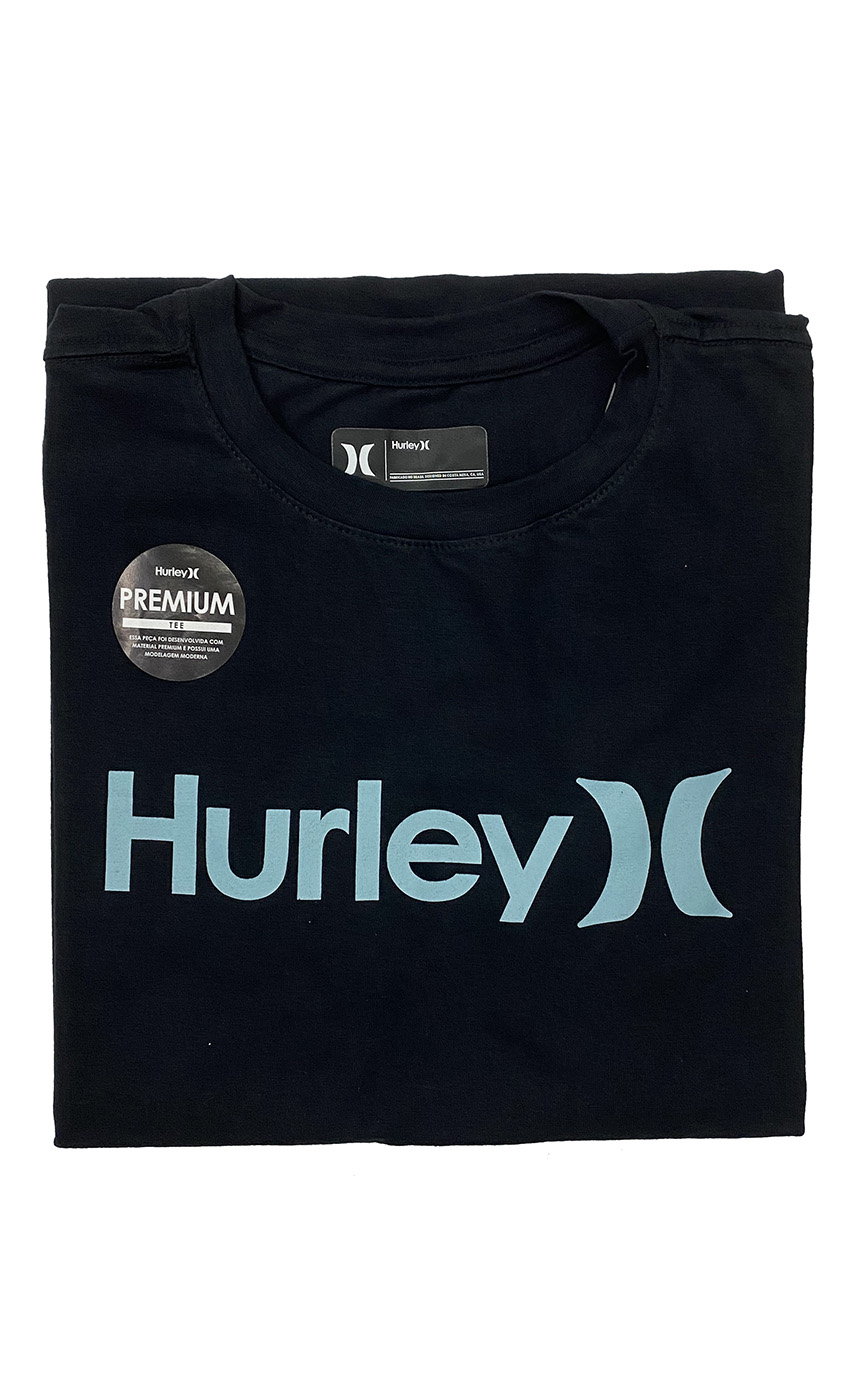 Camiseta Hurley Esp Colors Preto