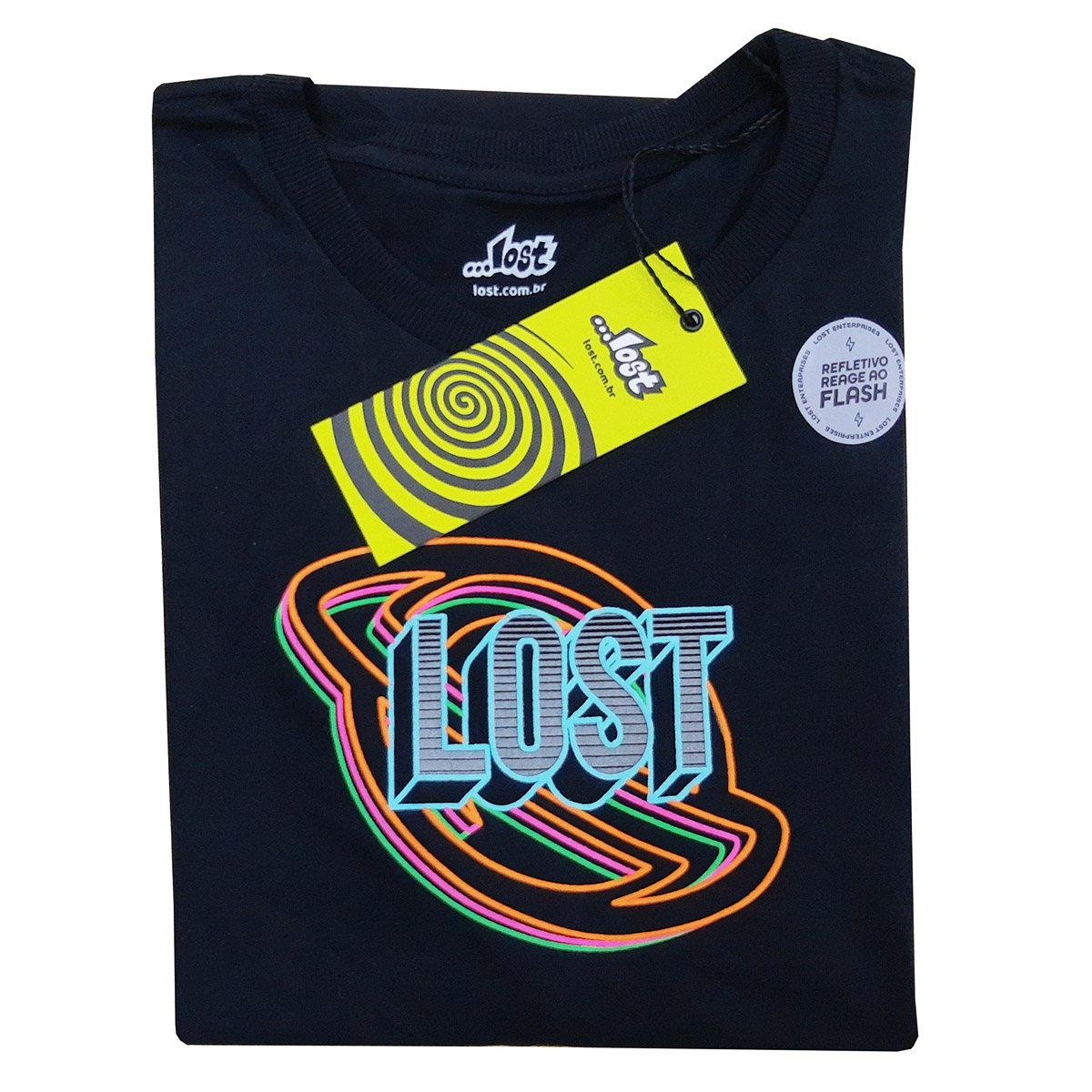 Camiseta Lost Lasers Preta