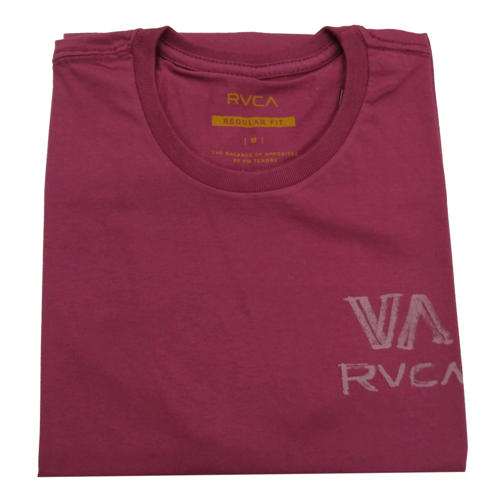 Camiseta RVCA Dry Brush Vinho
