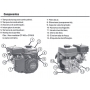 Motor Estacionário 80cc 2,4HP gasolina Kawashima GT240PC - Foto 2