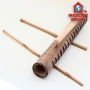 Reco Reco bambu 40cm com alça - Ranhuras grandes e pequenas - Foto 2